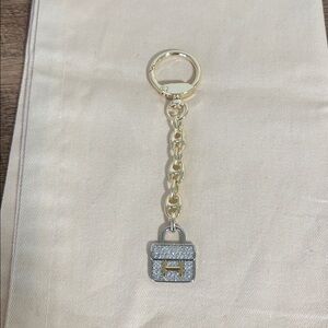 “H” Gold and Silver Keychain/ Bag Charm